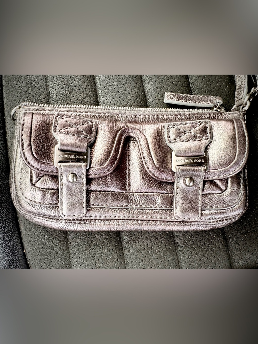 Vintage Michael Kors Zoe Small Convertible Pouchette Y2K